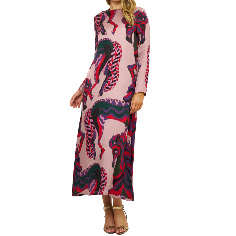 Arabia Crimson Shift Maxi