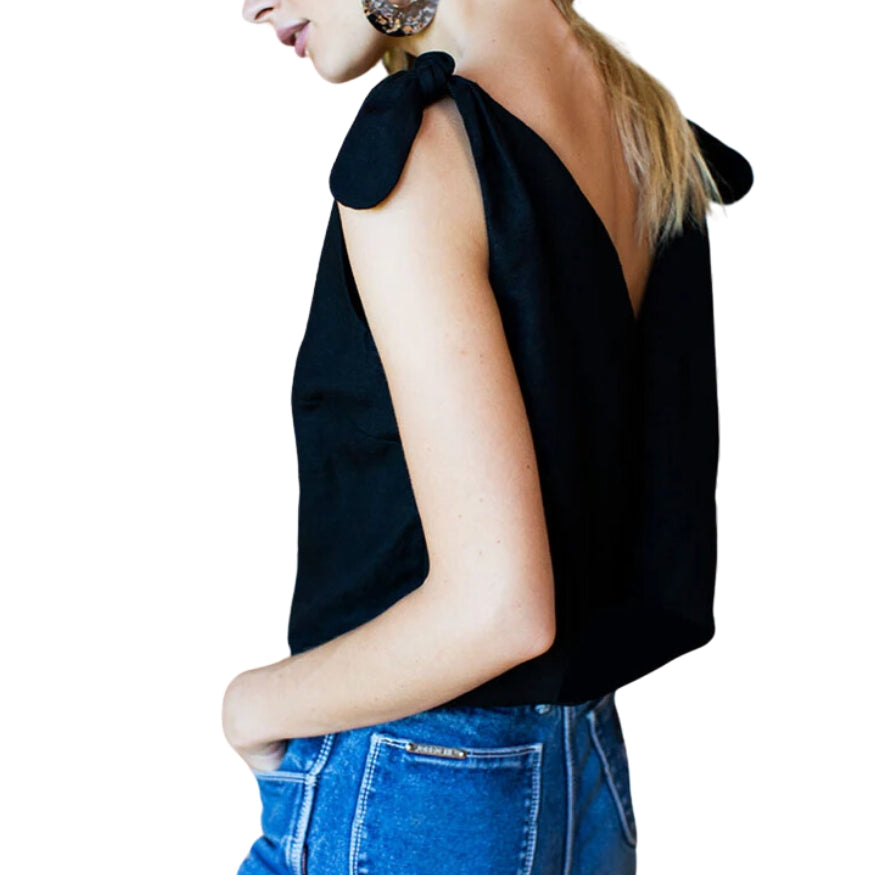 Tie Shoulder Mod Top