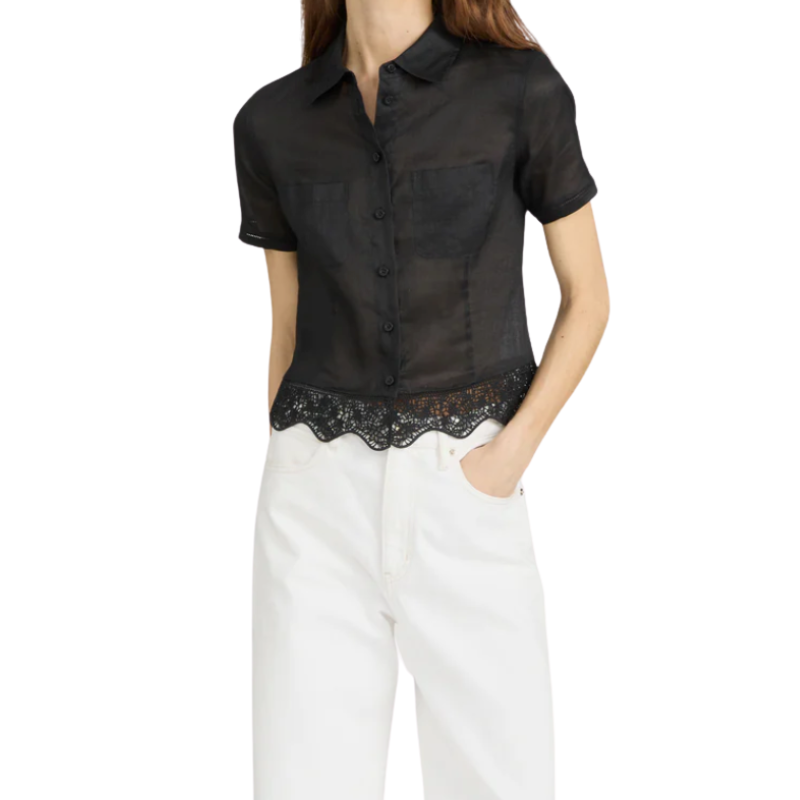 Embroidered Seaside Shirt