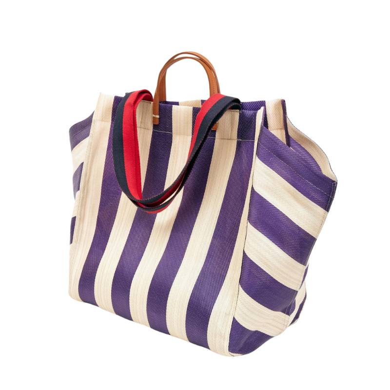 Beach Tote with Flat Clutch