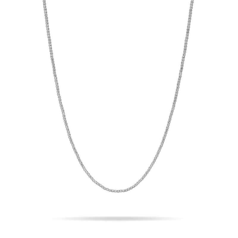 Bead Chain Necklace Sterling Silver - BH&Co.