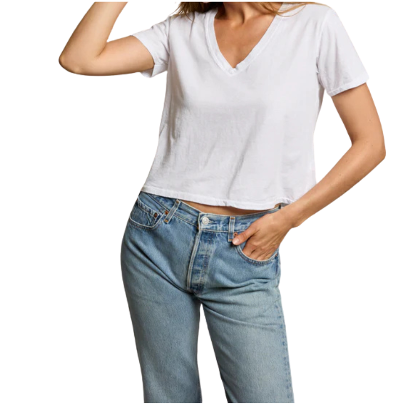 Beckett Tee in White