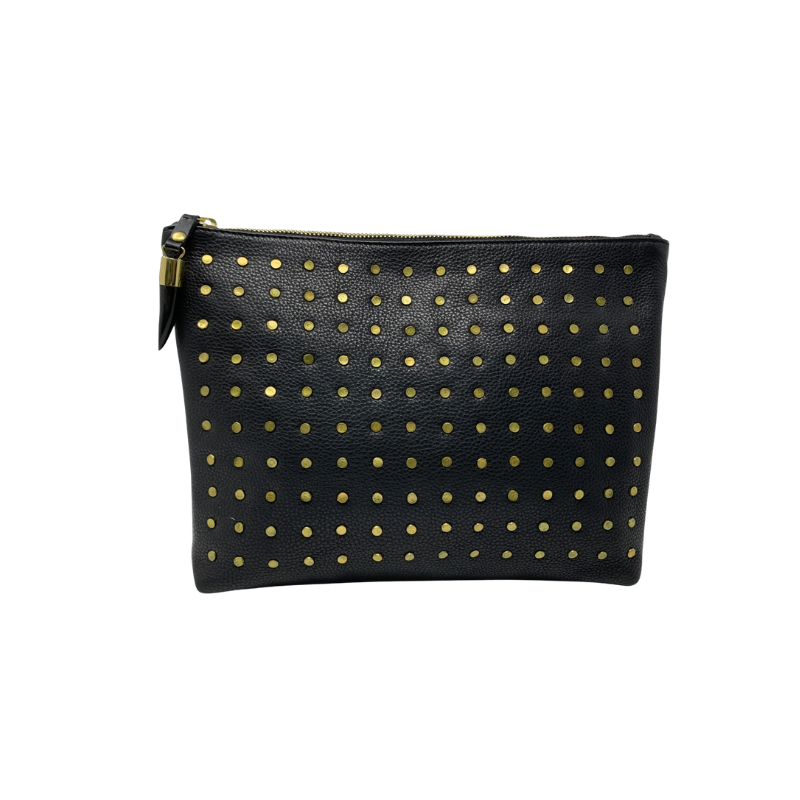 Brass Stud Medium Pouch - BH&CO