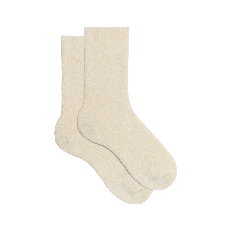 Cream Lounge Socks