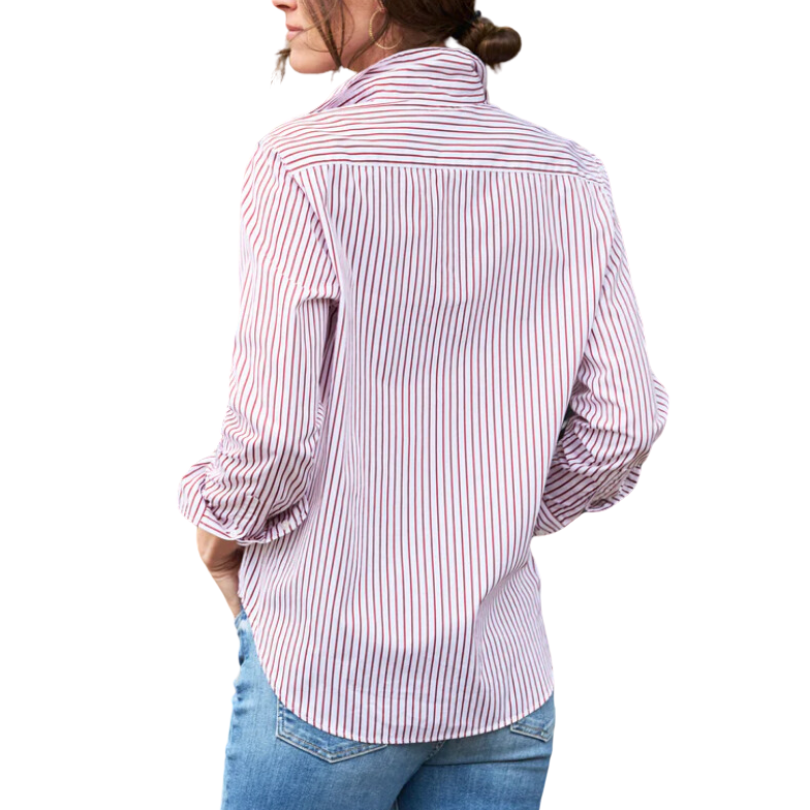 Eileen Shirt Red Stripe - BH&Co