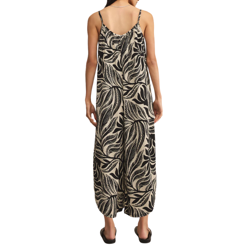 Flared Isla Leaf Jumpsuit - BH&Co