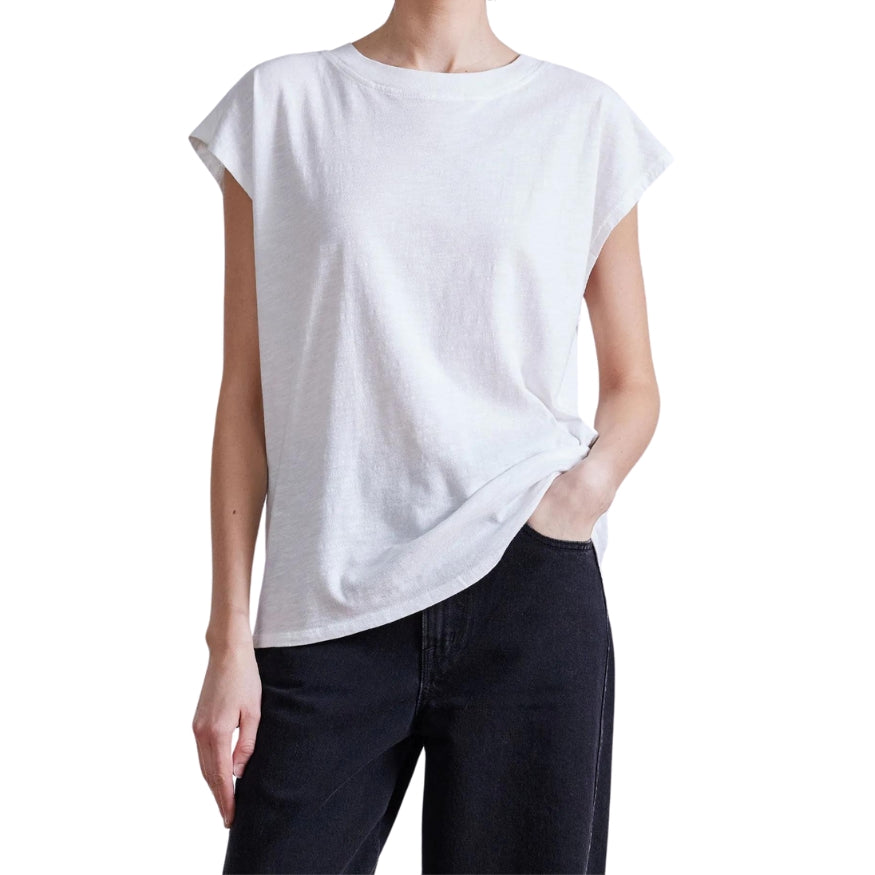 Fuerza Tee in Cream - BH&CO