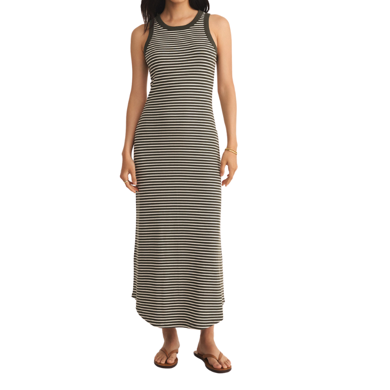 Goodwin Stripe Midi Dress - BH&Co