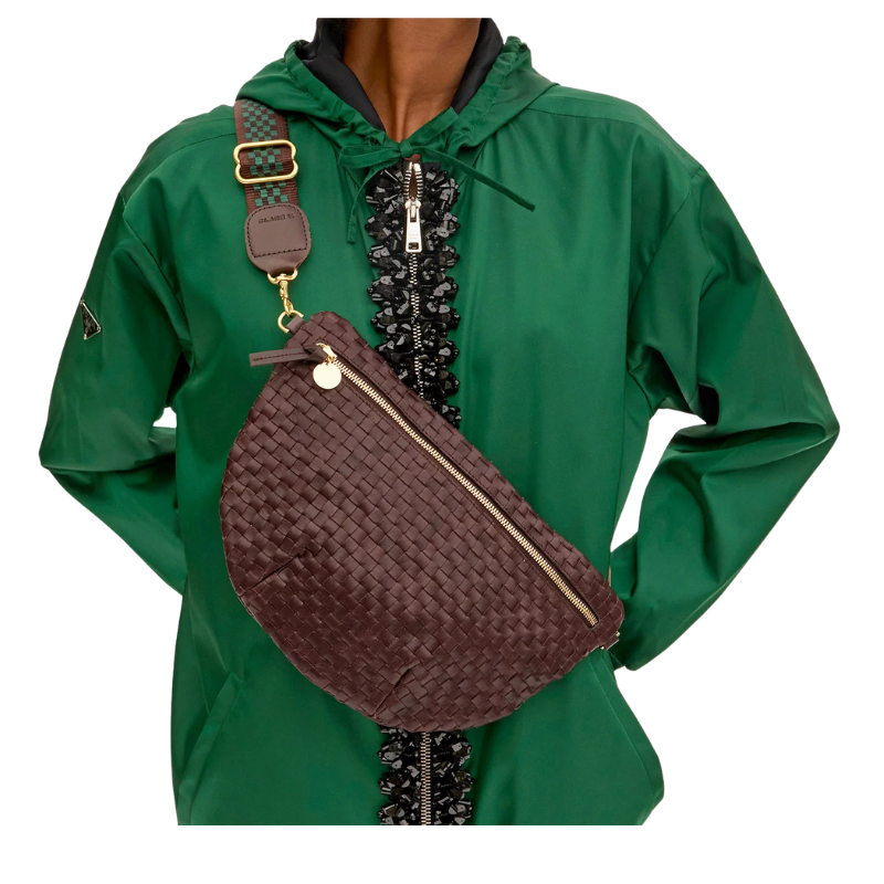 Grande Fanny Woven Checker