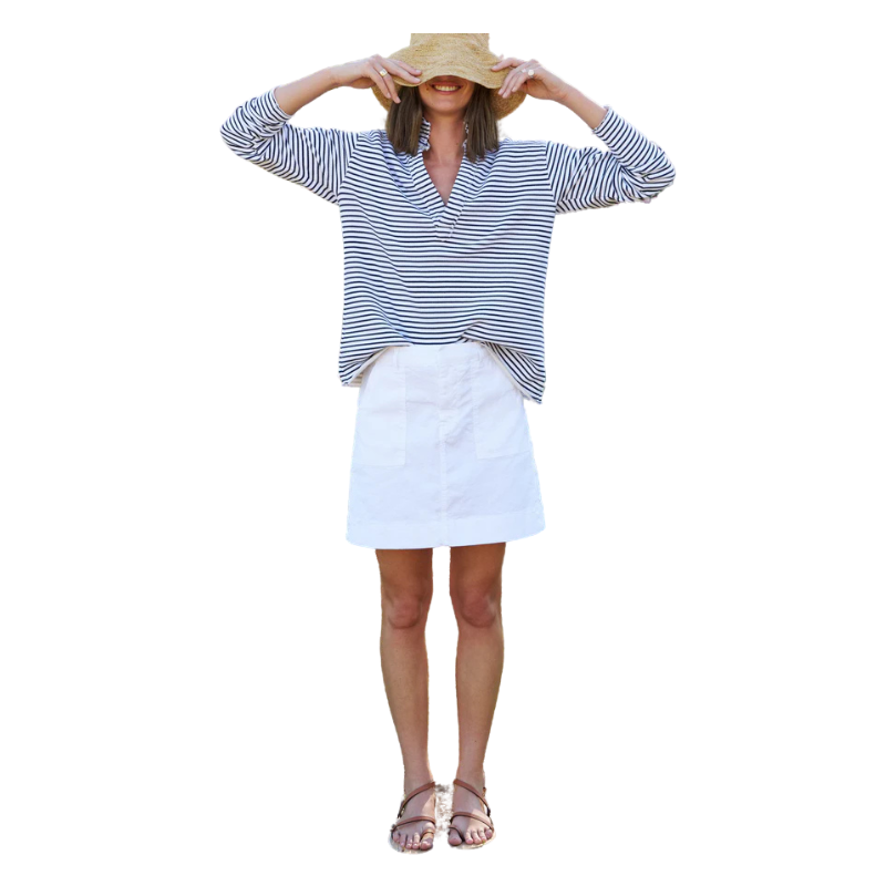 Jameson Skirt White - BH&CO