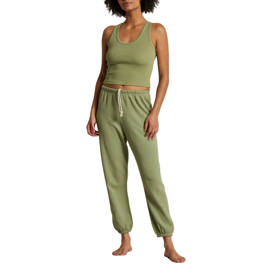 Johnny Sweatpant Oil Green - BH&Co