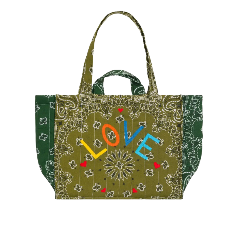 LOVE Moyen Cabas Tote Bronze