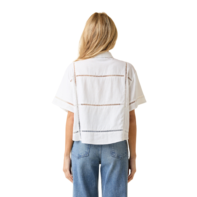 Linen Eyelet Shirt - BH&Co