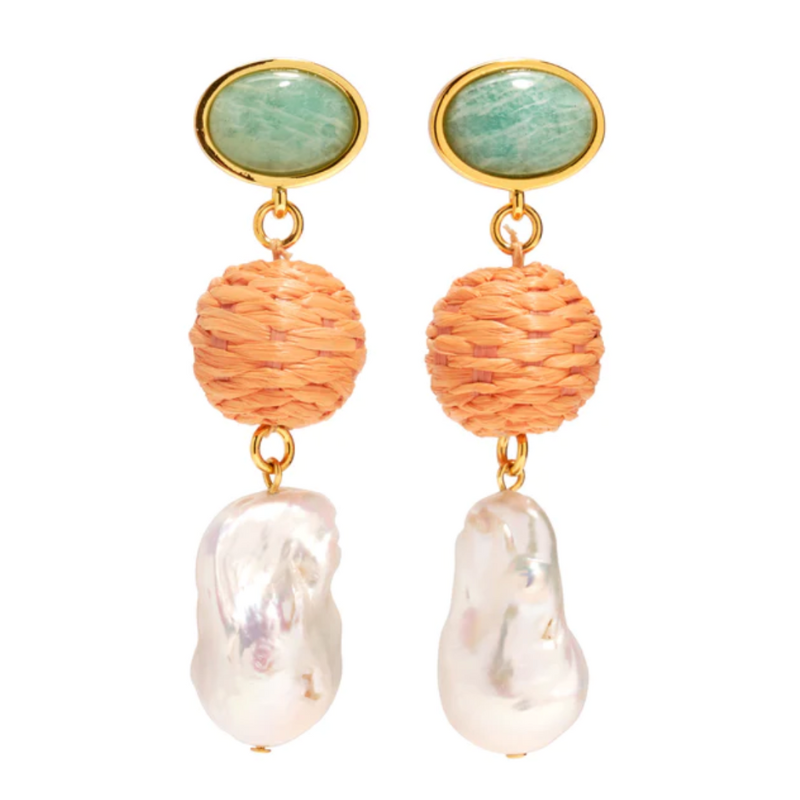 Mandarina Drop Earrinngs - BH&Co