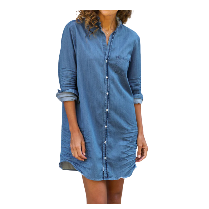 Mary Ruffle Shirtdress - BH&CO