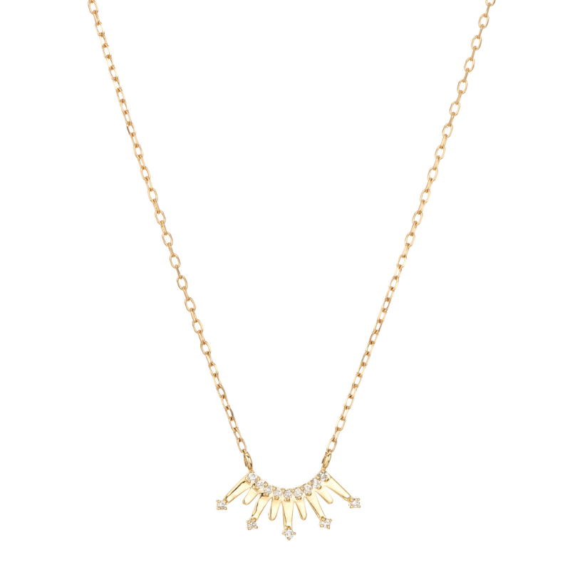 Pavé Crown Necklace - BH&Co.