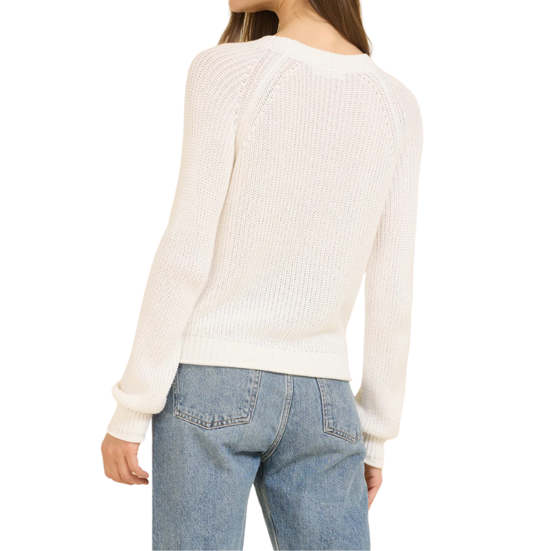 Raleigh Cardigan White - BH&CO