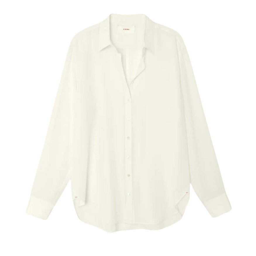 Silk Beau Shirt White Agate - BH&Co