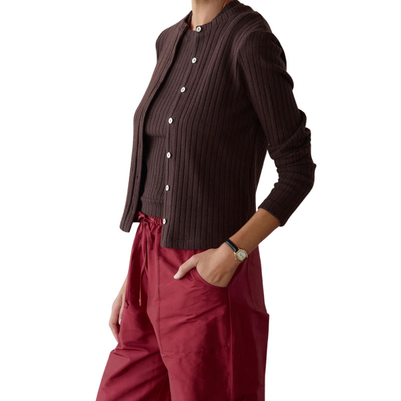 Sweater Rib Cardi - BH&CO