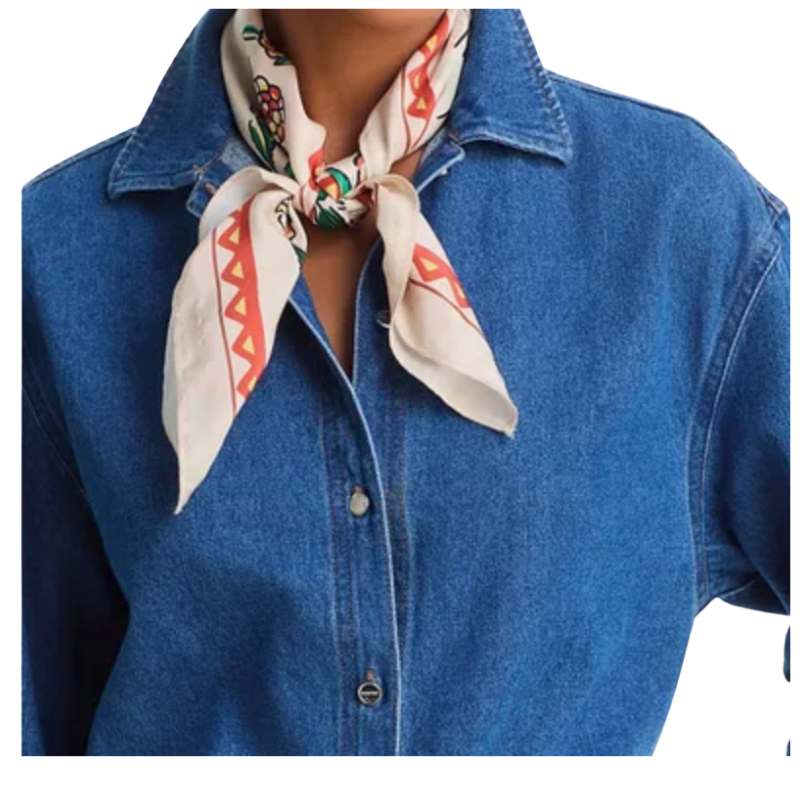 The Derby Silk Bandana Tied - BH&CO