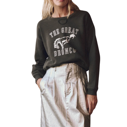 The League Sweatshirt with Bronco Graphic - BH&Co