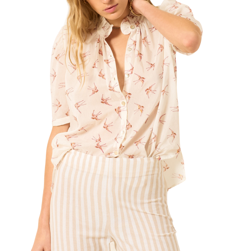 Winnie Cedar Swallow Shirt - BH&CO