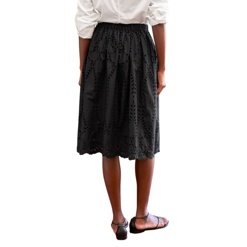 Grace Midi Eyelet Skirt