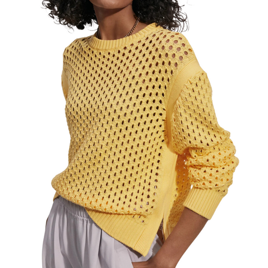 Hains Knit Crew in Sunlight - BH&Co