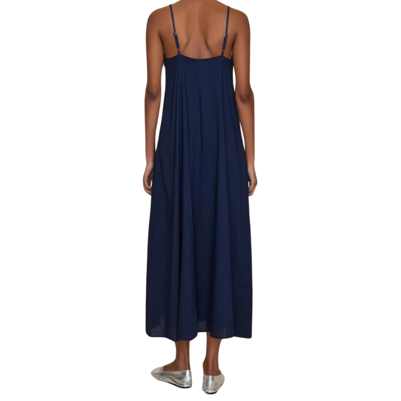 Teague Dress in Navy Back - BH&Co