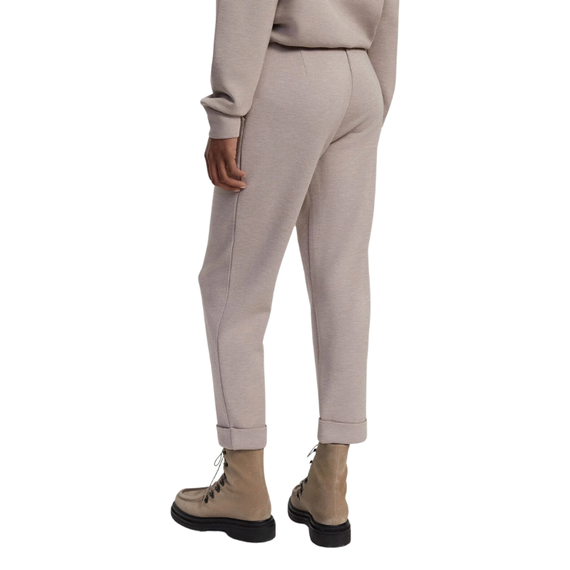 The Rolled Cuff Pant 25 in Taupe Marl - BH&Co