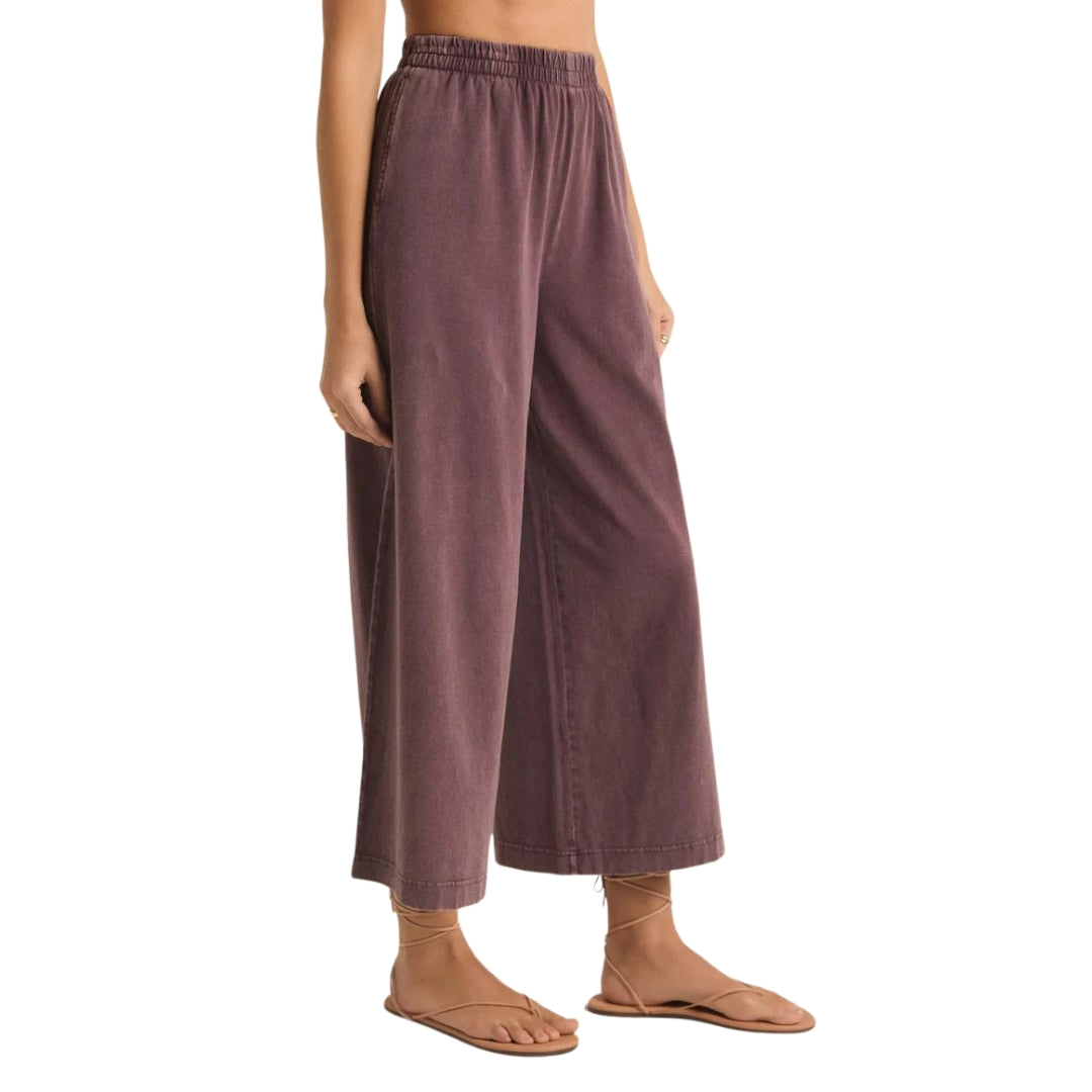 Scout Jersey Flare Pant Cocoa Berry - BH&Co