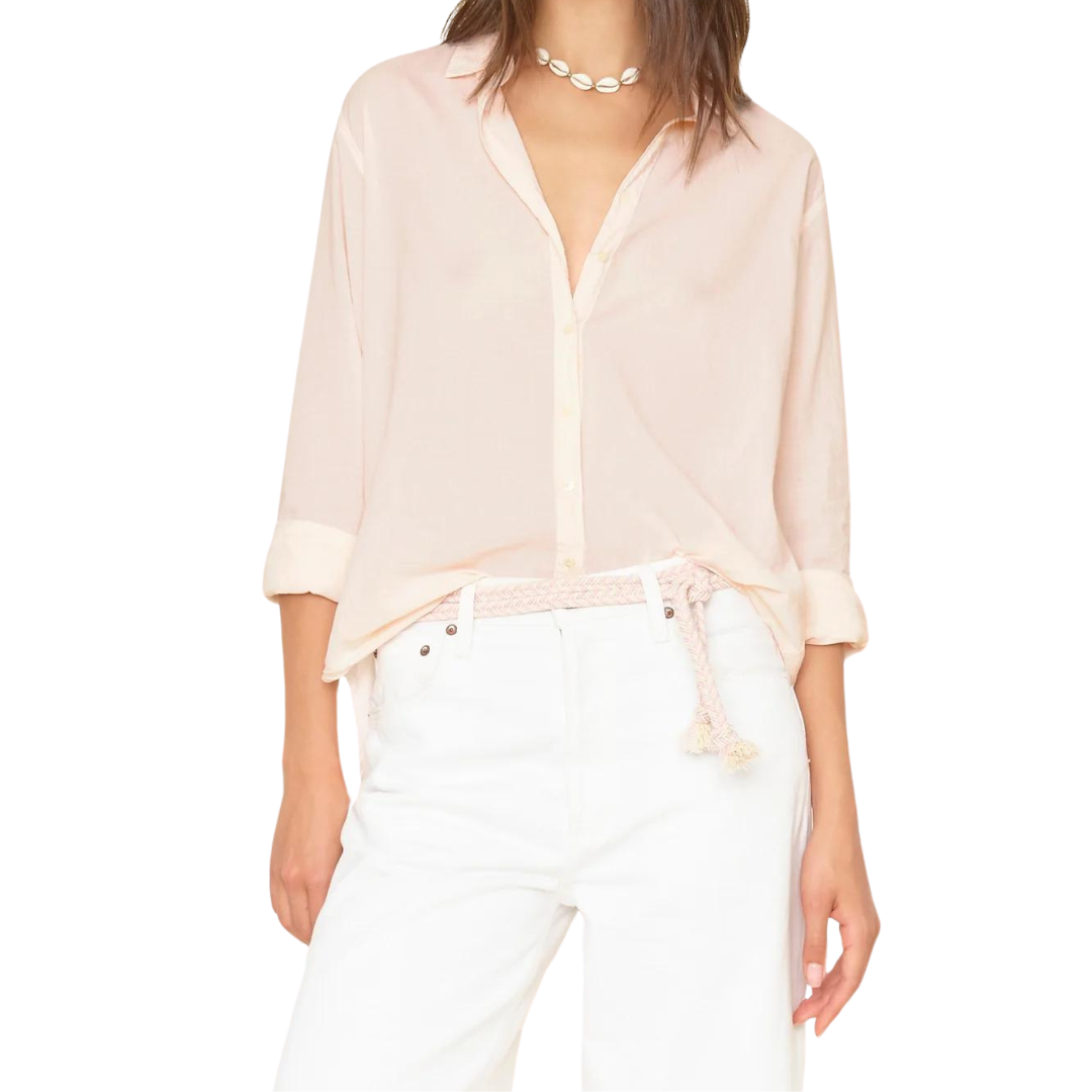 Beau Shirt, Cream Peach - B H&Co