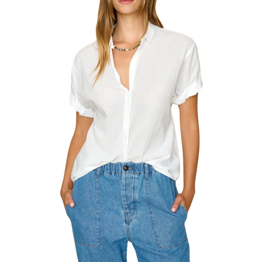 Channing Shirt in White Front - BH&Co