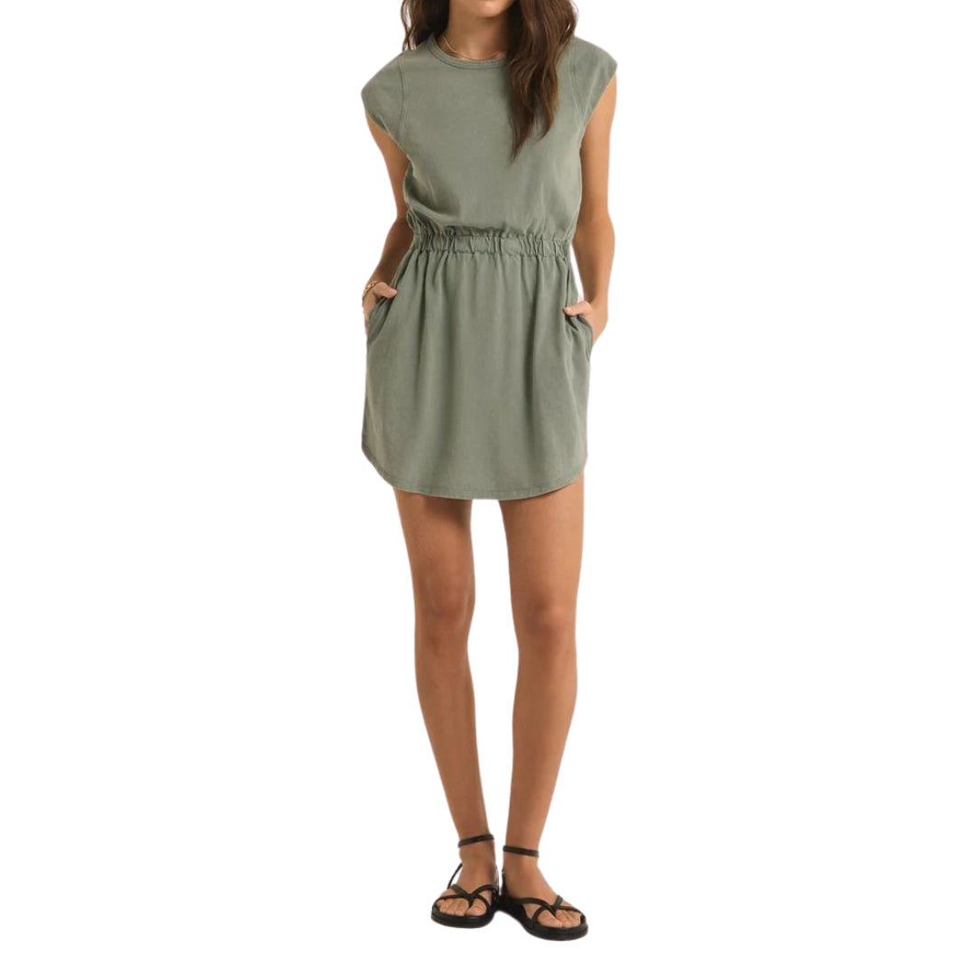 Paxton Dress Palm Green - BH&Co