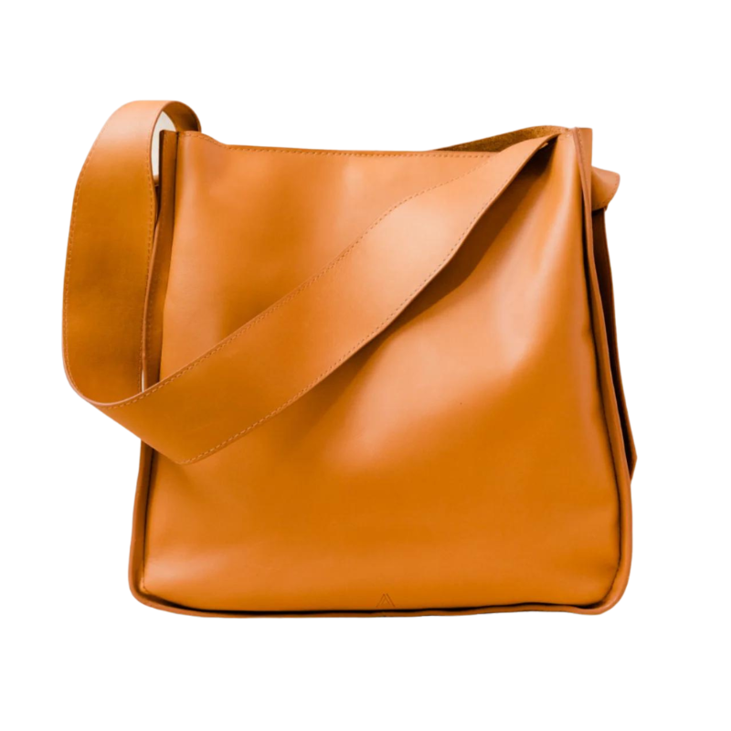 Addison Knotted Tote in Cognac - BH&Co. 