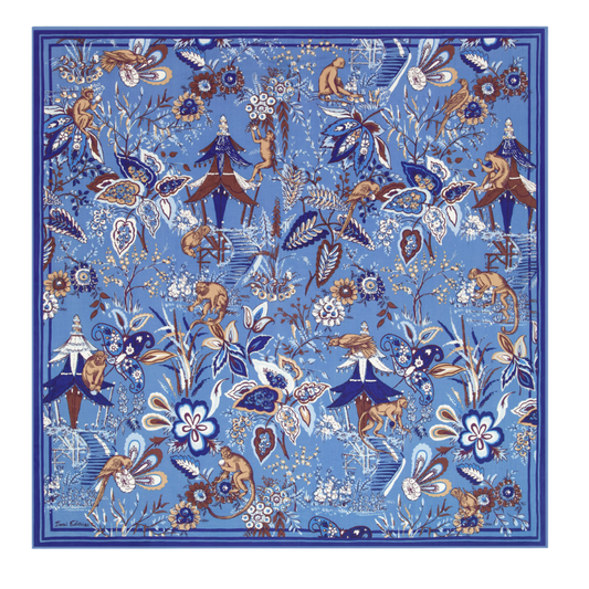 Square 130 Pagode Blue