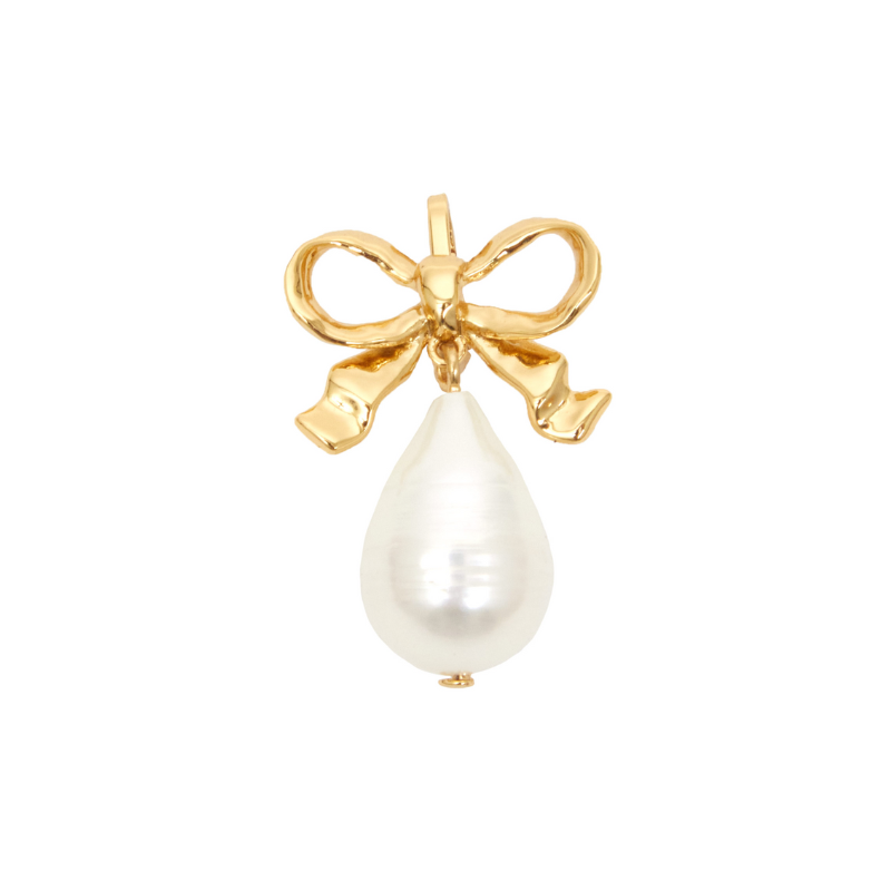 Bow and Pearl Charm - BH&Co