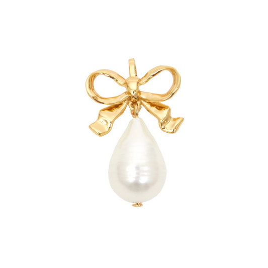 Bow and Pearl Charm - BH&Co