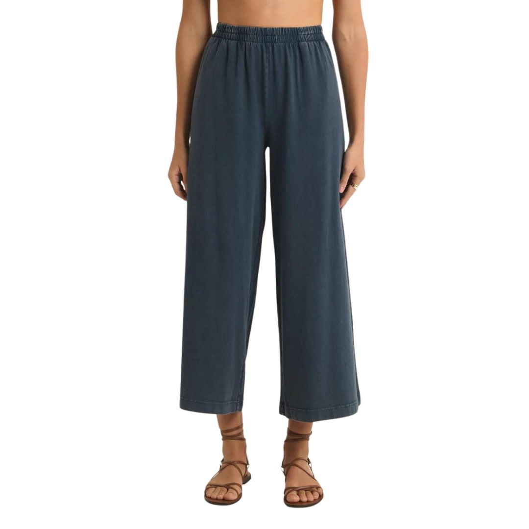 Scout Jersey Flare Pant, Midnight - BH7Co