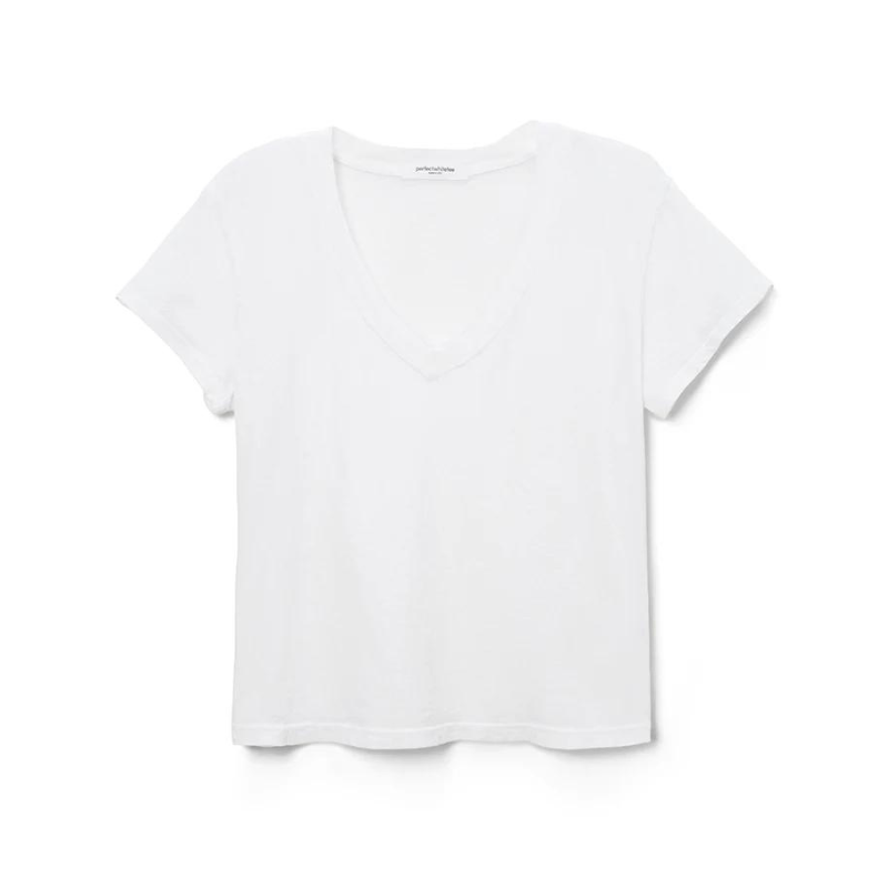 Hendrix Tee in White - BH&Co