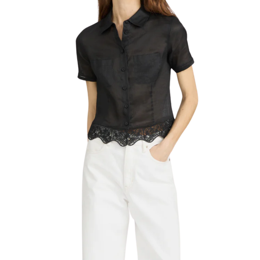 Embroidered Seaside Shirt