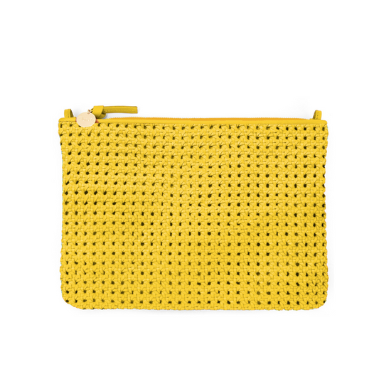 Flat Clutch in Yellow - BH&CO