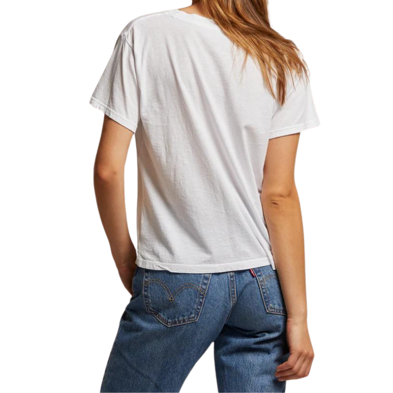 Ruby Tee in White Back - BH&Co