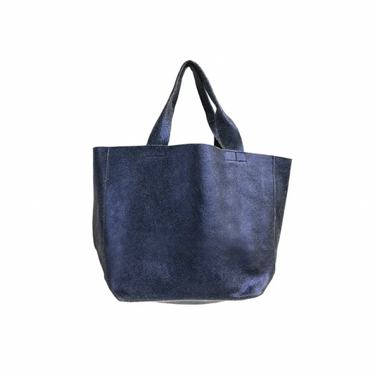 Metallic Distressed Rebecca Tote