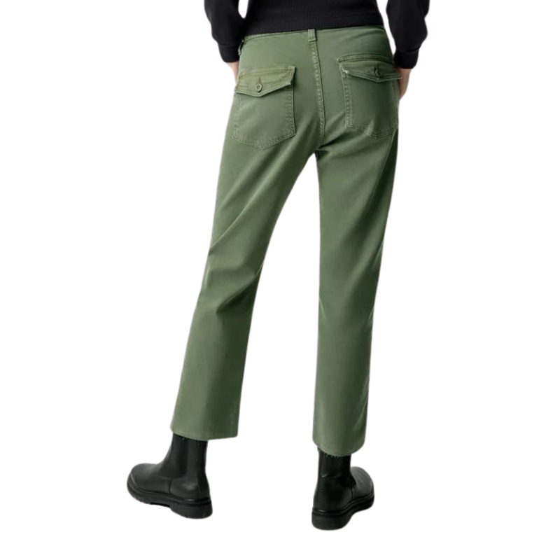 Easy Army Trouser in Tea Leaf Back - Bh&Co