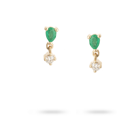 Emerald and Diamond Drop Posts - B H&Co