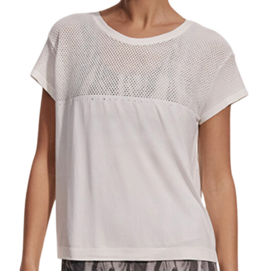 Calloway Boxy Tee. in Snow White - BH&Co