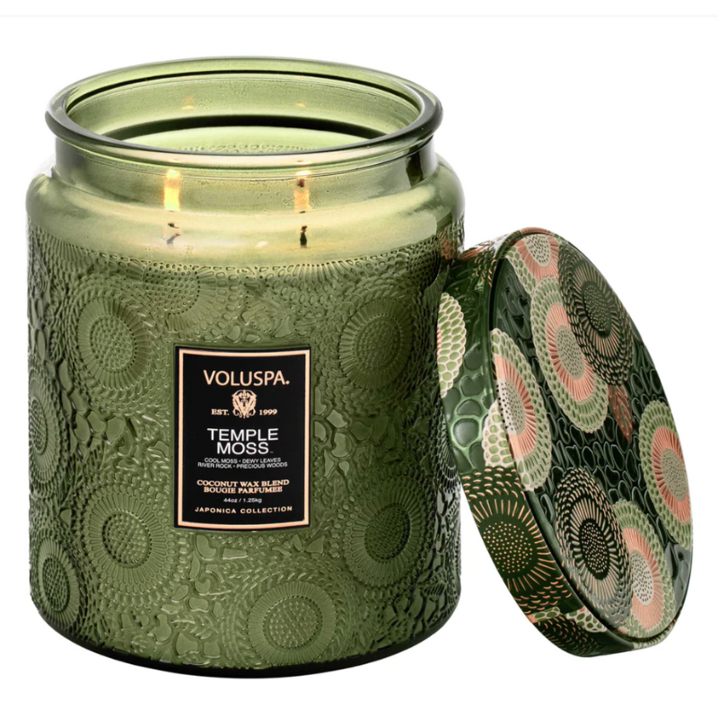 Temple Moss Luxe Candle - BH&Co