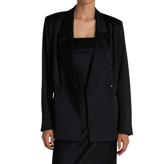 Adalee Charmeuse Blazer - BH&Co