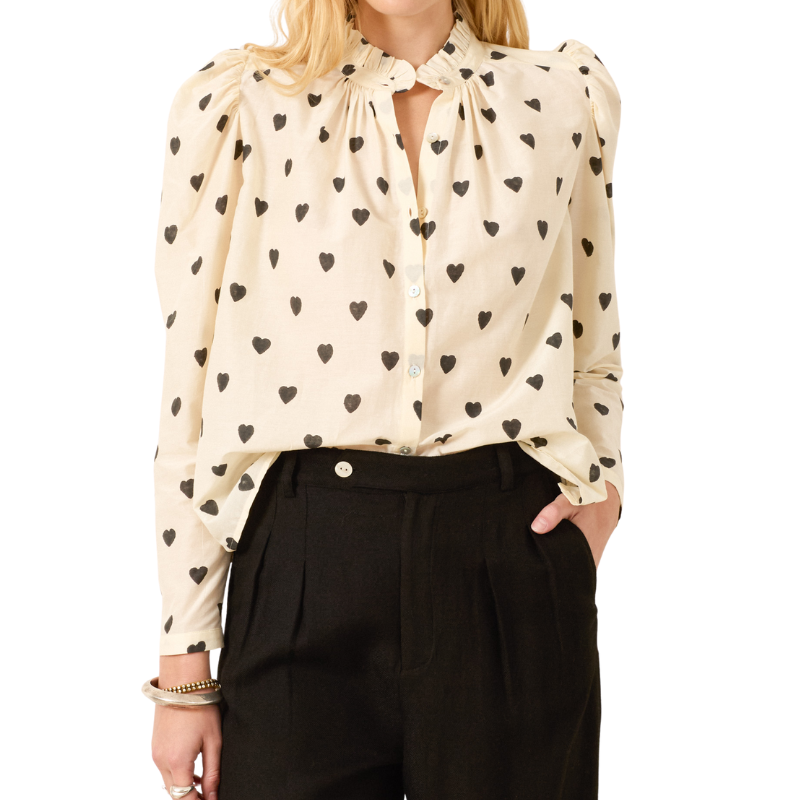 Artemis Onyx Heart Shirt - BH&CO